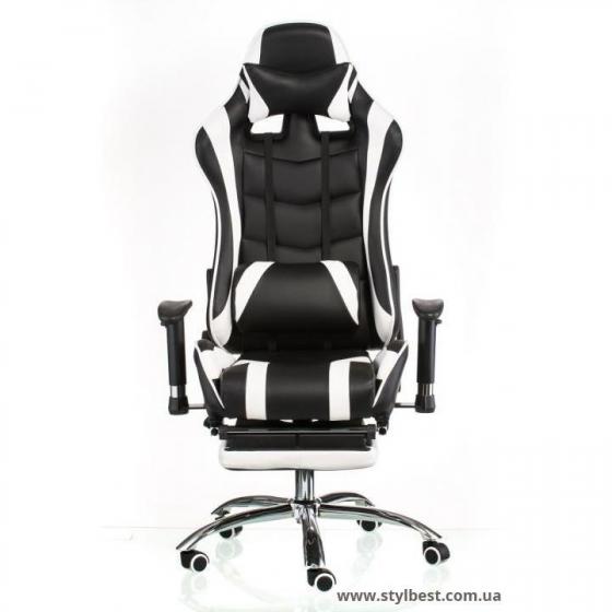 Кресло офисное  ExtremeRace black/white (E4770)